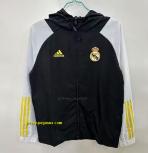 R MAD black and white windbreaker