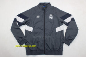 R MAD gray windbreaker