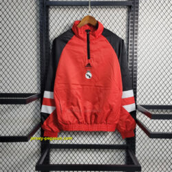 R MAD red Windbreaker