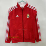 R MAD white and red reversible windbreaker