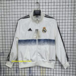 Real Madrid white Retro Windbreaker