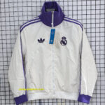 Real Madrid white Windbreaker