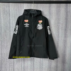 Santos black windbreaker