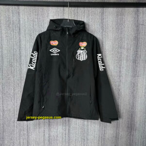 Santos black windbreaker