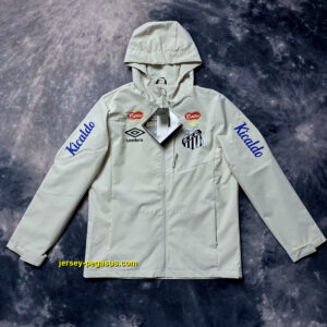 Santos white windbreaker