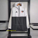 Sao Paulo Windbreaker black and white