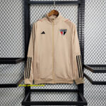 Sao Paulo beige windbreaker jacket