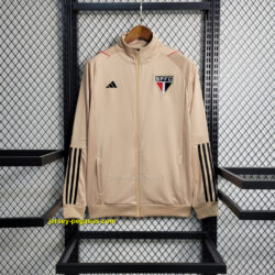 Sao Paulo beige windbreaker jacket