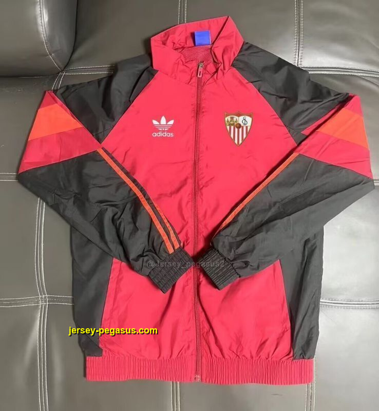 Sevilla Red Windbreaker