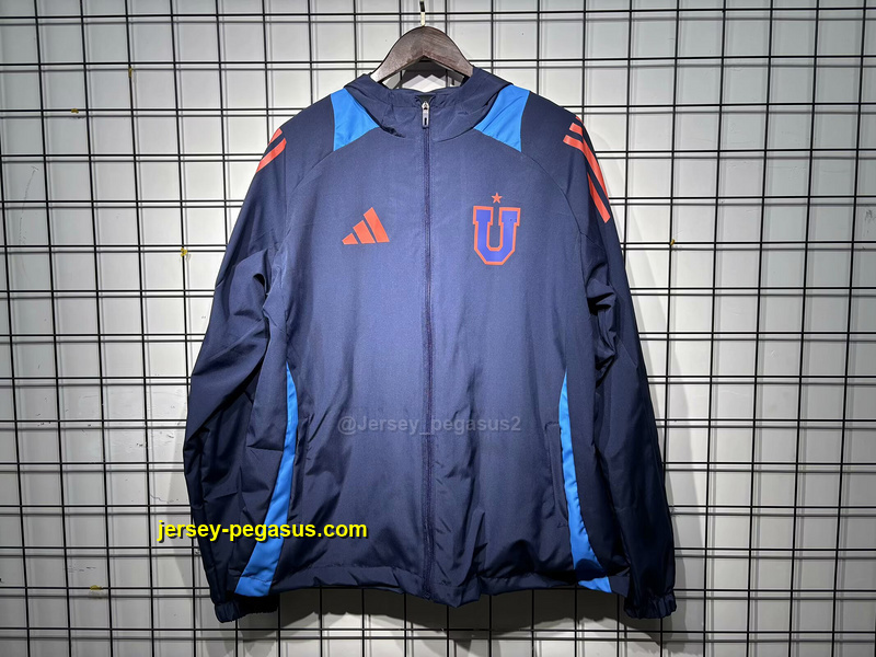 Universidad de Chile blue windbreaker