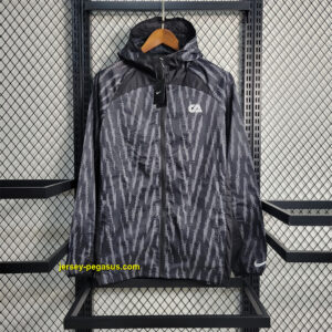 Windbreaker Club America Black and Gray