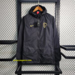 Windbreaker Corinthian Black with gold logo