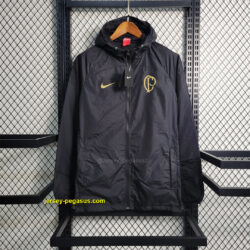Windbreaker Corinthian Black with gold logo