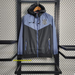 Windbreaker Corinthians black and blue