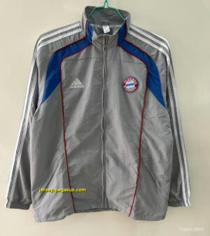 Bayern Munich Grey Windbreaker Windbreaker
