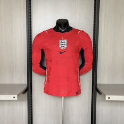 2026 Player Version Long Sleeve England Away Jersey