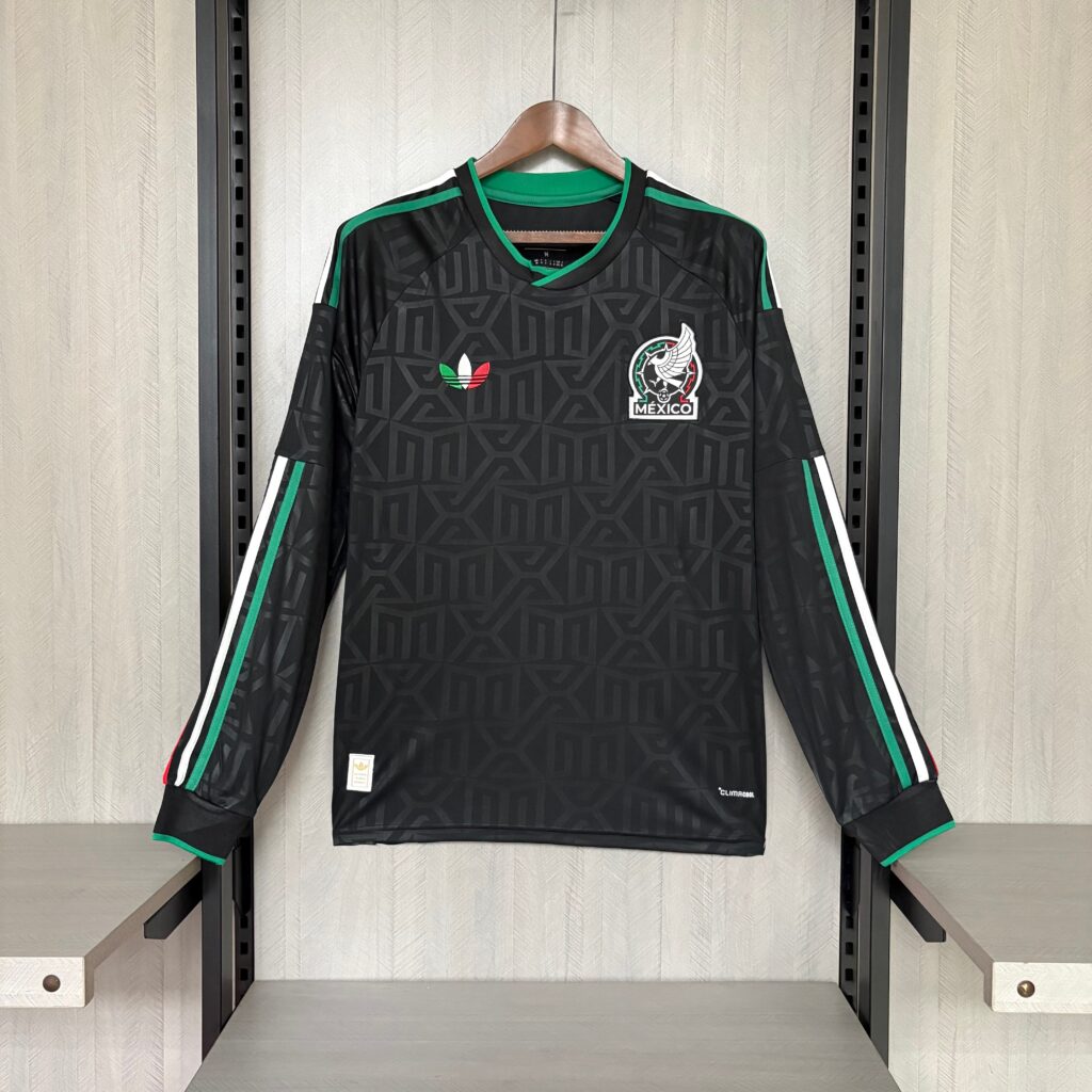 Long-sleeved 2026 Mexico Black Jersey
