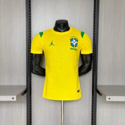 Player Version 2026 Brazil Training Kit Yellow Jersey S–XXXL