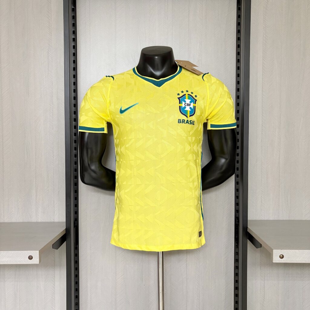 Player version 2026 Brazil home 11 Jersey