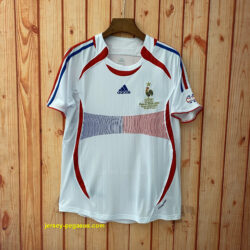 2006 French white short sleeve