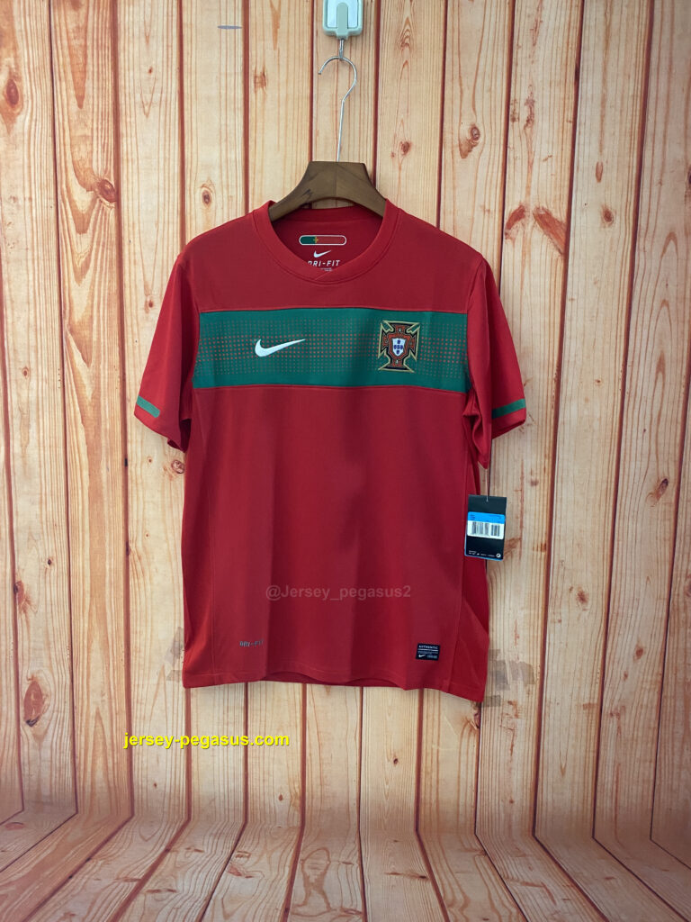 2010 Portugal red Camisa de futebol retro