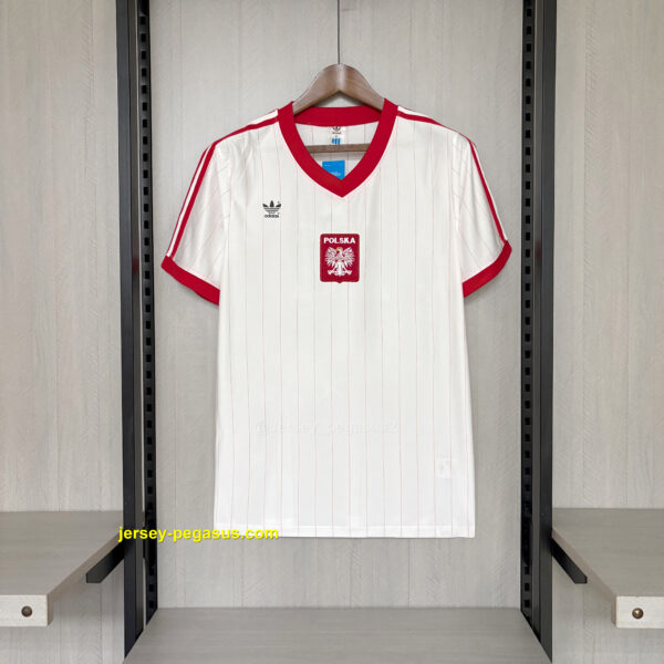 Retro 1982 Poland Home Jersey