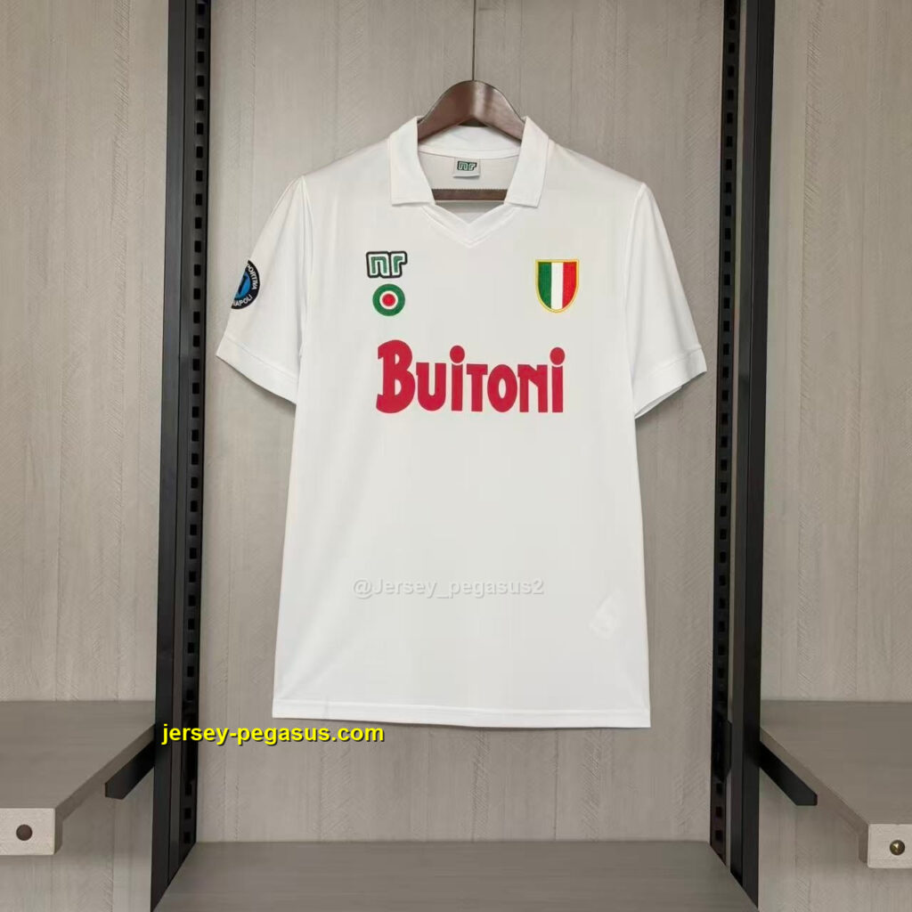 Retro 1987-88 Napoli Away Jersey