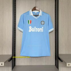 Retro 1987-88 Napoli Home Jersey