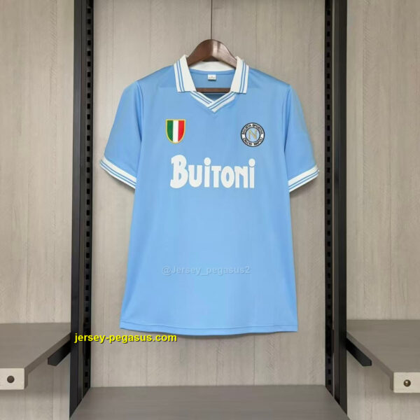 Retro 1987-88 Napoli Home Jersey Retro 1987-88 Napoli Home Jersey