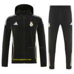 Real Madrid Blue Full zipper Jacket Tracksuit+ long pants