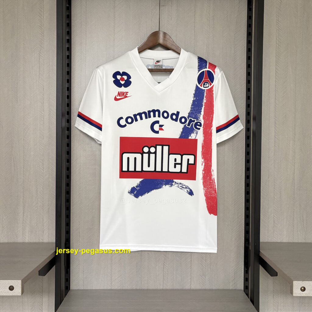 Retro 1991-92 PSG Away Jersey