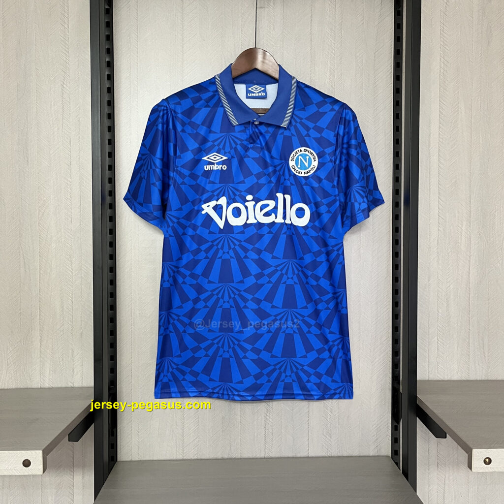 Retro 1991-93 Napoli Home Jersey