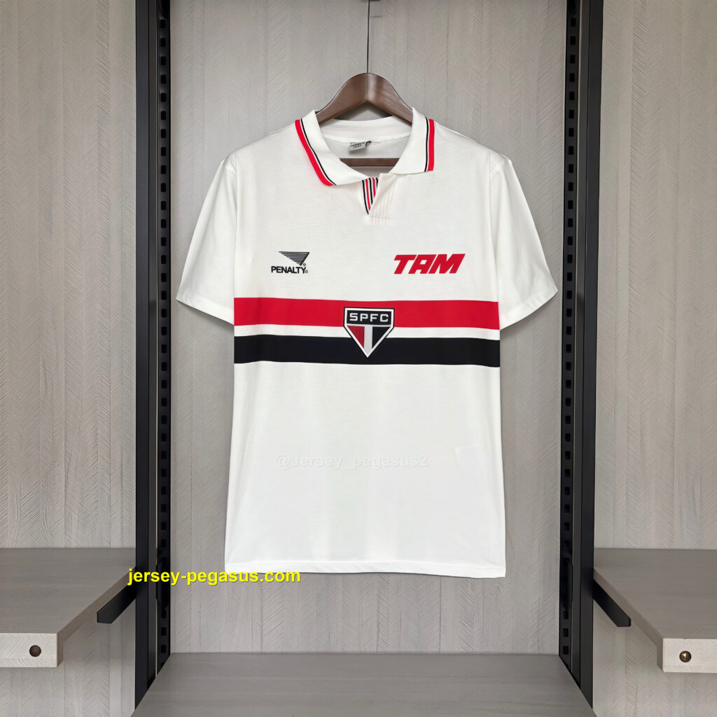 Retro 1994 São Paulo Home Cotton Jersey