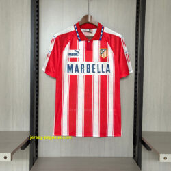 Retro 1994-95 Atletico Madrid Home Jersey