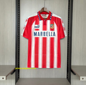 Retro 1994-95 Atletico Madrid Home Jersey