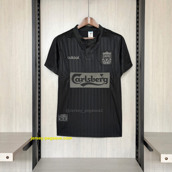 Retro 1995-96 LFC Black Jersey Retro 1995-96 LFC Black Jersey