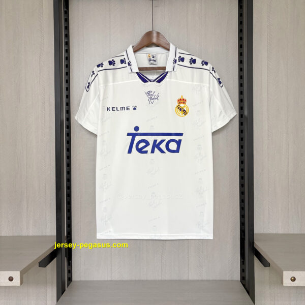 Retro 1996-97 Real Madrid Home Jersey Retro 1996-97 Real Madrid Home Jersey