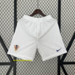 2024 Croatia Home Shorts UEFA Euro Trousers Football Replicas