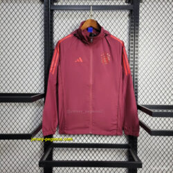 Bayern Munich Jacket Wine Windbreaker