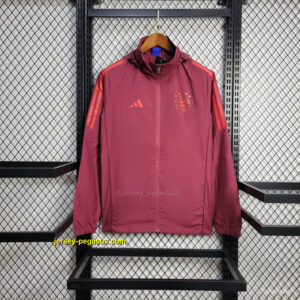Bayern Munich Jacket Wine Windbreaker