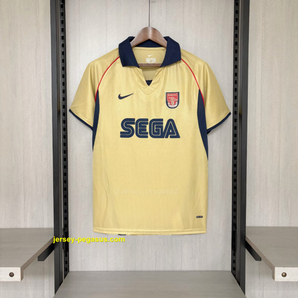 Retro 2001-02 Arsenal Away Jersey Retro 2001-02 Arsenal Away Jersey