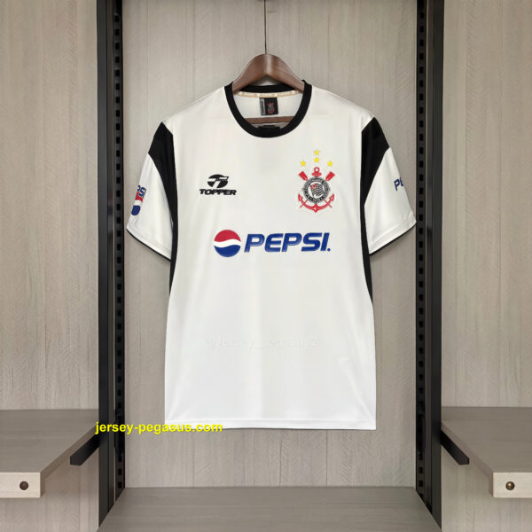 Retro 2003 Corinthians Home Jersey Retro 2003 Corinthians Home Jersey