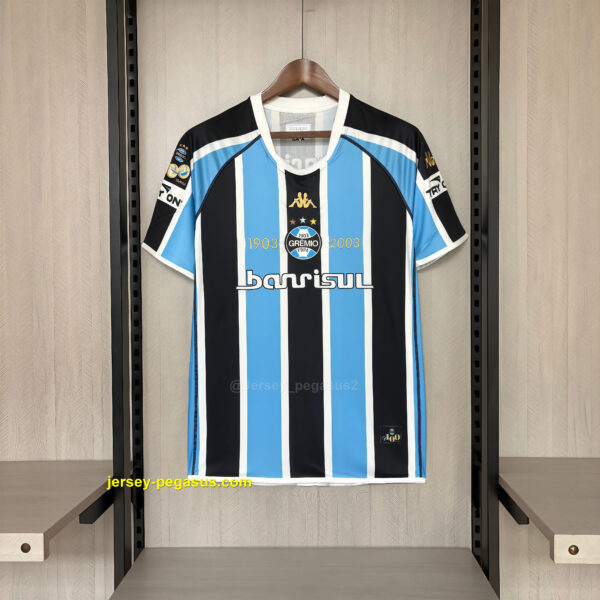 Retro 2003 Gremio 100th Anniversary Edition Jersey Retro 2003 Gremio 100th Anniversary Edition Jersey