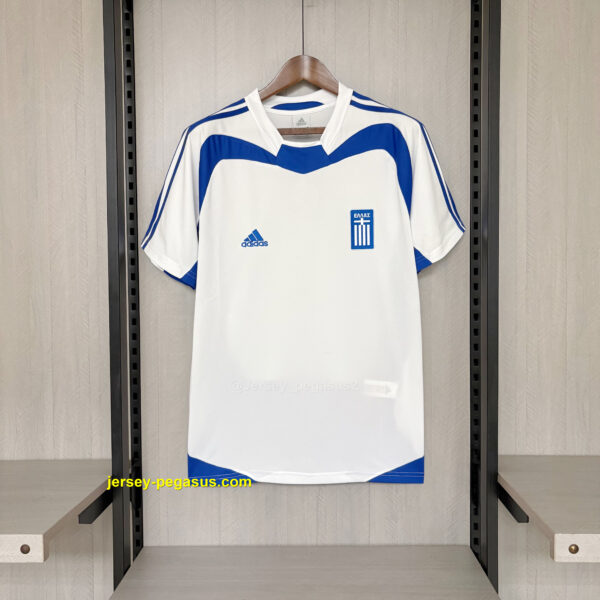 Retro 2004 Greece Away Jersey