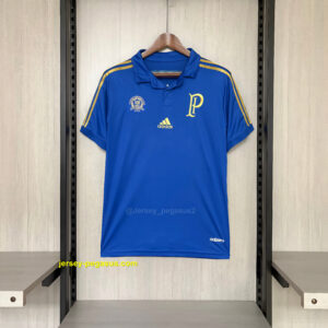 Retro 2014 Palmeiras 100th Anniversary Edition Blue Jersey