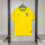 Retro 2018 Brazil Home Jersey