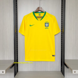 Retro 2018 Brazil Home Jersey