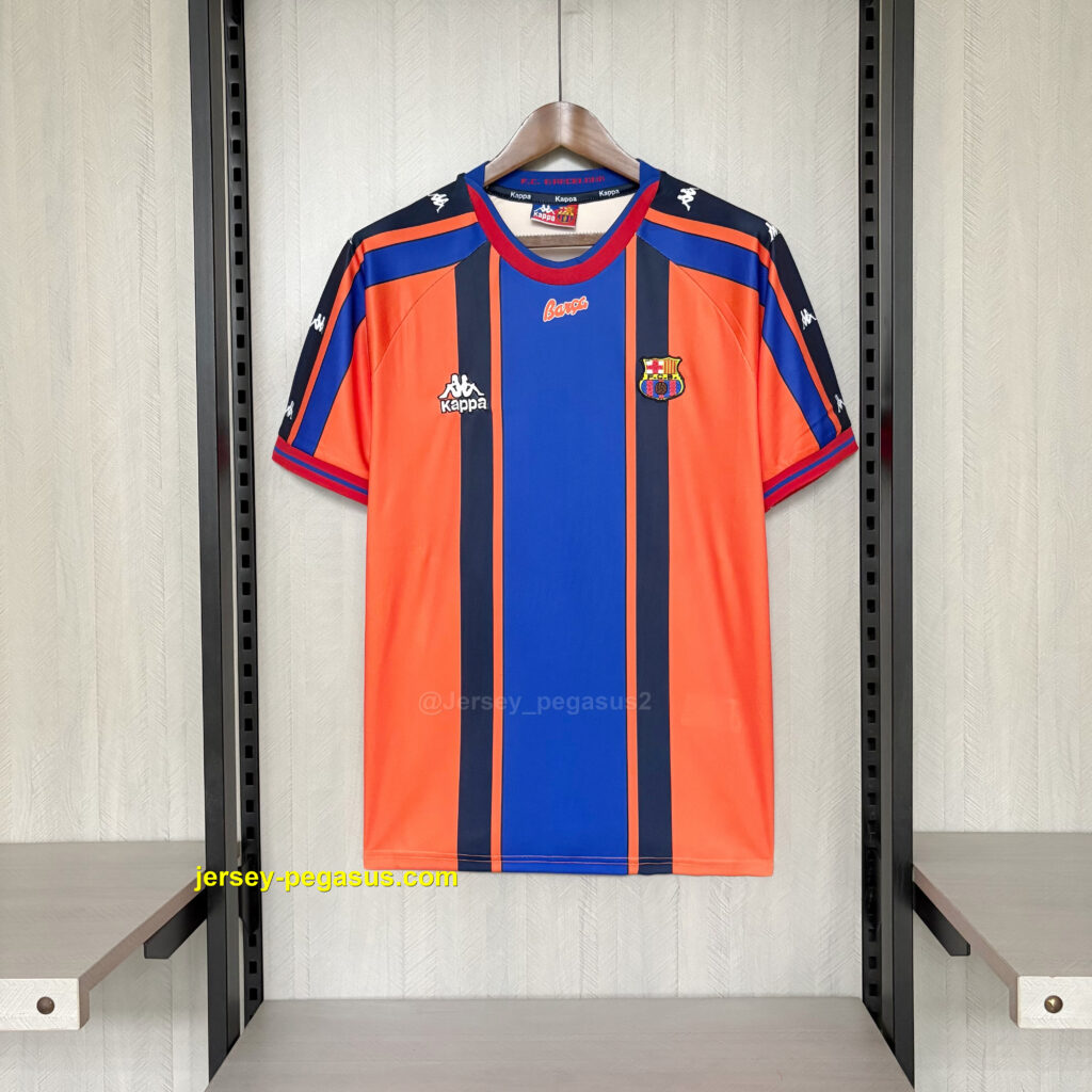 Retro Barcelona 1997-98 Away Jersey