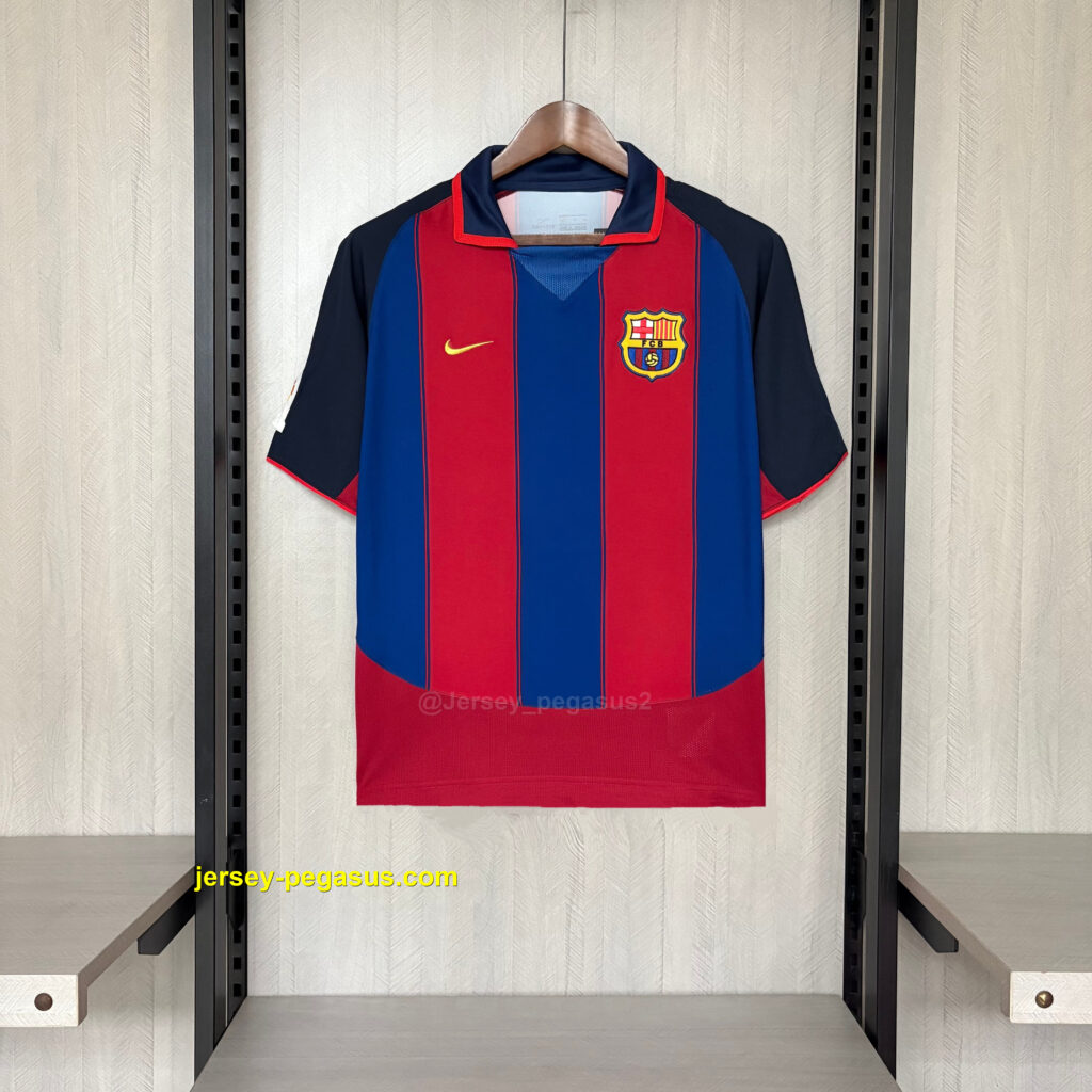 Retro Barcelona 2003-04 Home Jersey