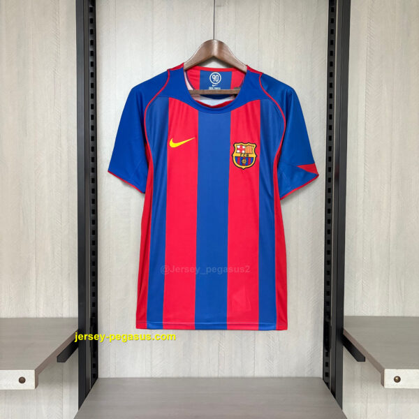 Retro Barcelona 2004-05 Home Jersey Retro Barcelona 2004-05 Home Jersey
